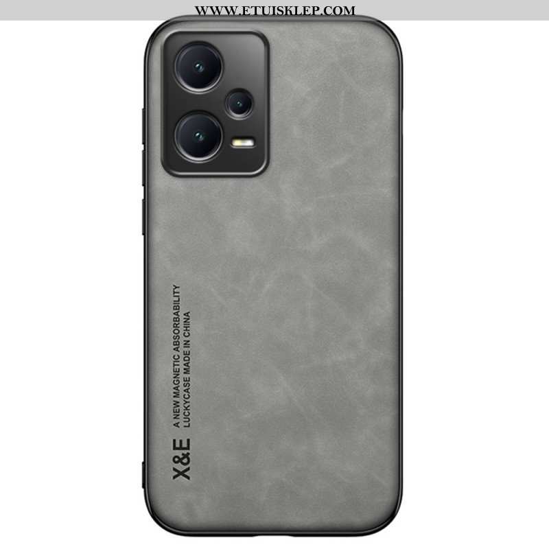 Etui do Poco X5 Pro 5G Skóra Z Efektem Skóry X&e